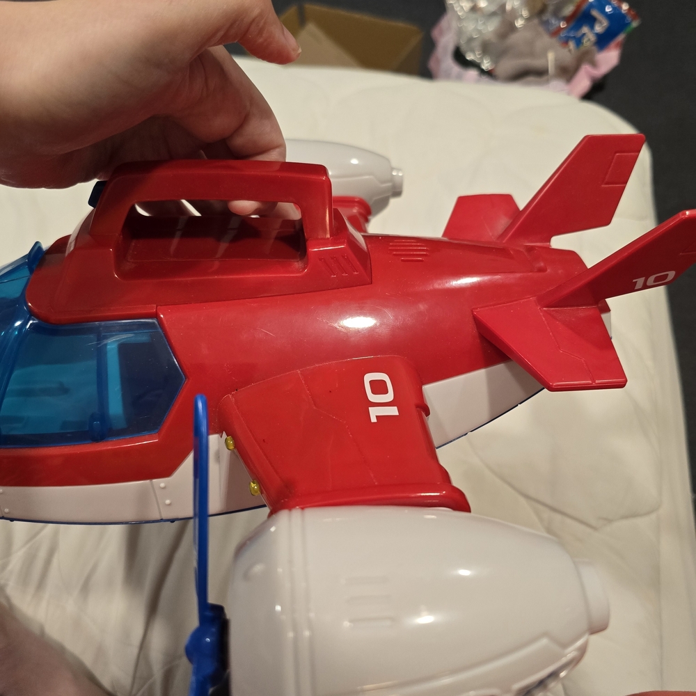 Paw Patrol Red and White Rescue Plane